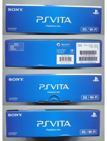 Playstation Vita Console 3G - Wi-Fi Чорна Б/В